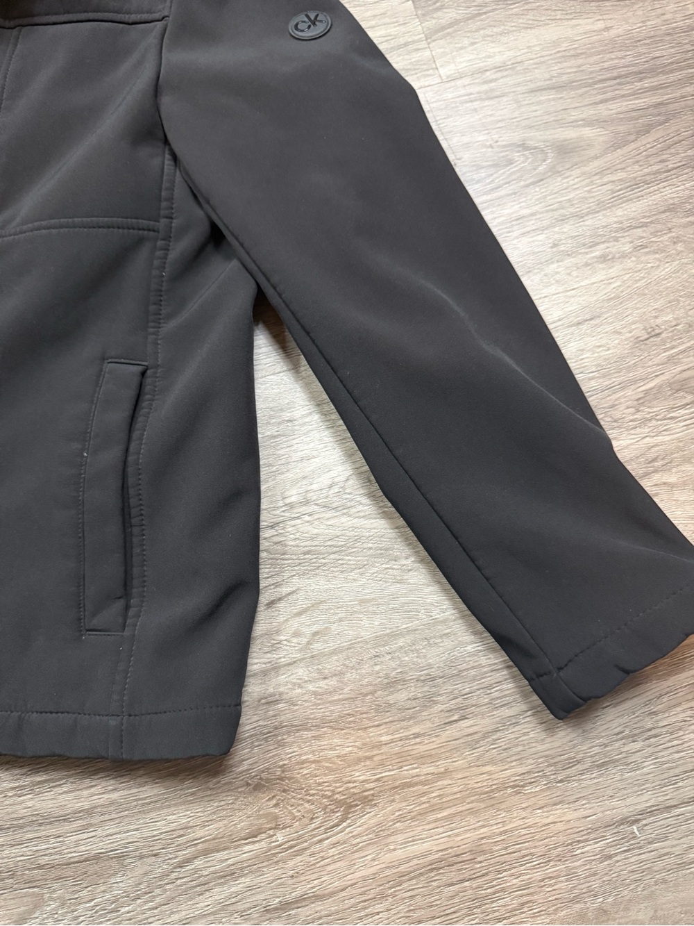 Calvin Klein Black Softshell Performance Jacket - Picture 7 of 15